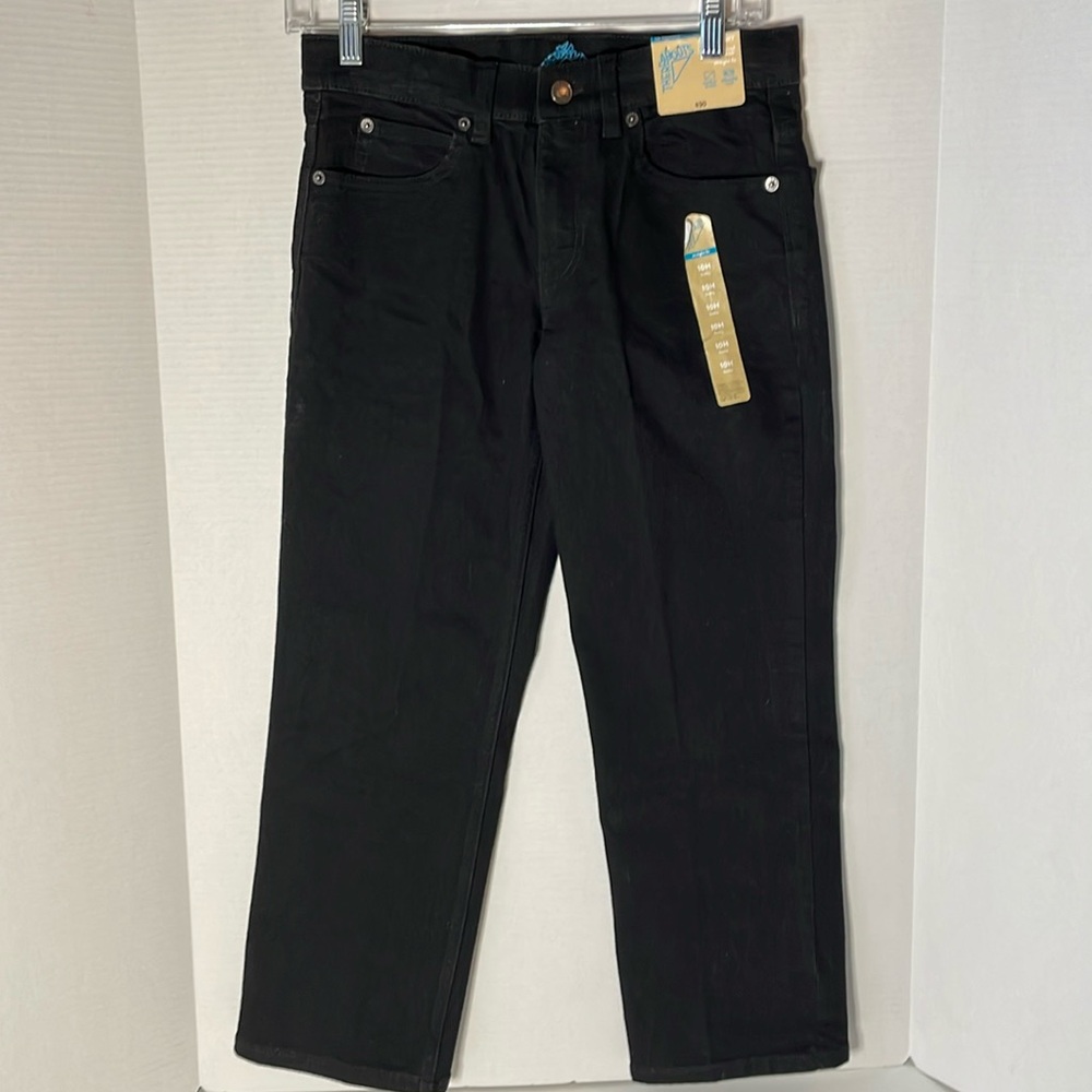 There About ( Big Boys ) Size 10 Husky Jeans Black NWT